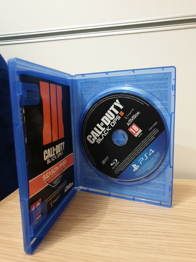 Juego para ps4 ,Call of duty Black ops 3