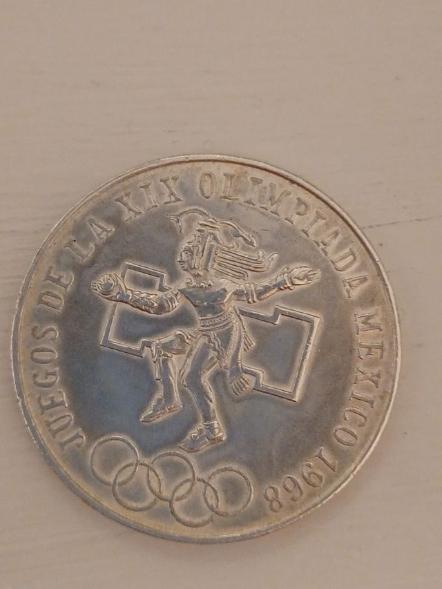 moneda de PLATA 25 PESOS MEXICANOS