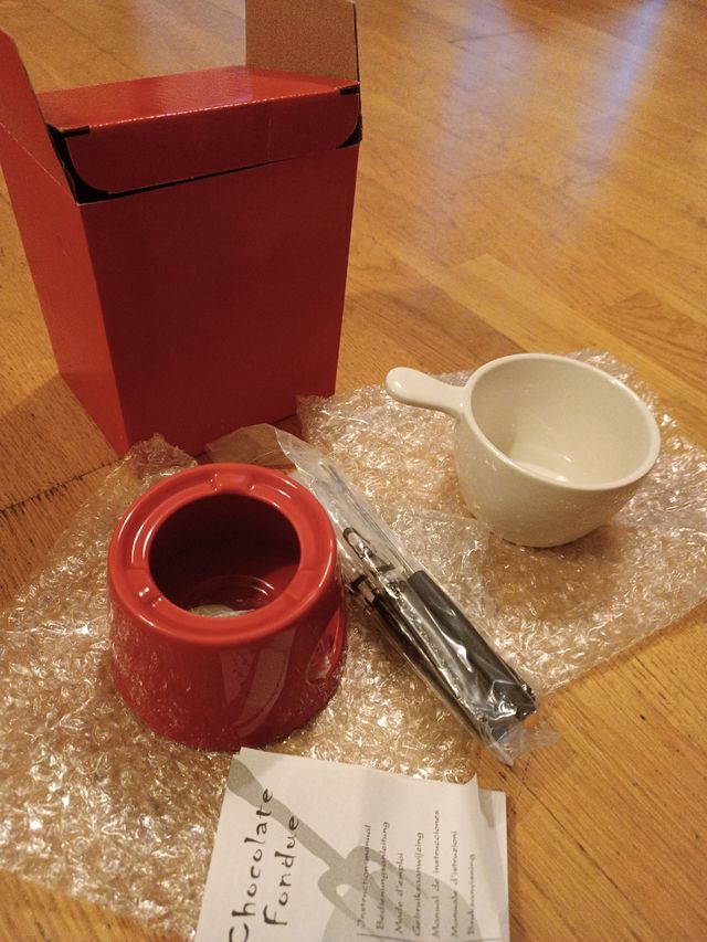 Fondue de chocolate