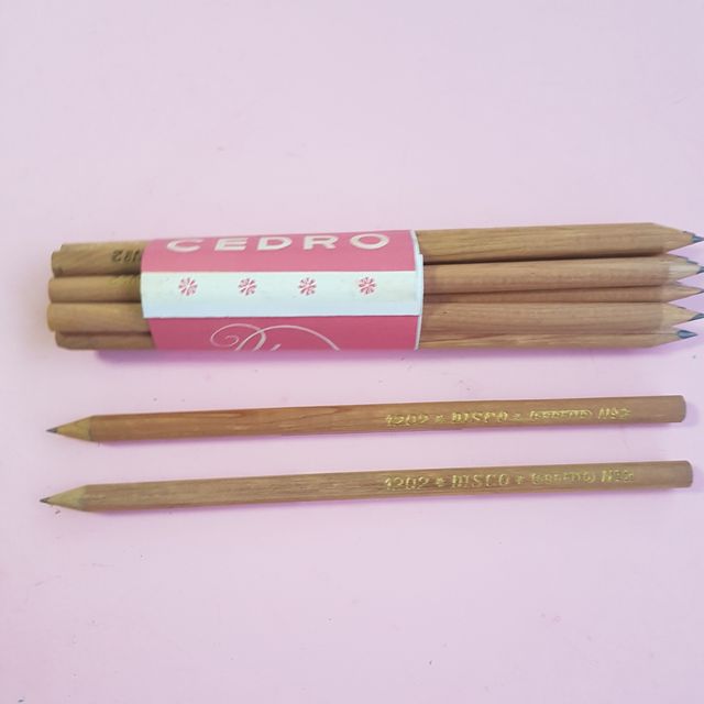 MAZO 12 LÁPICES GRAFITO ROLAN DISCO-VINTAGE