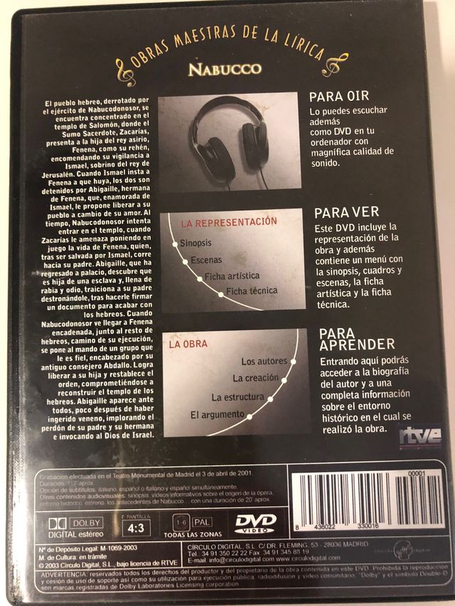 DVD NABUCCO