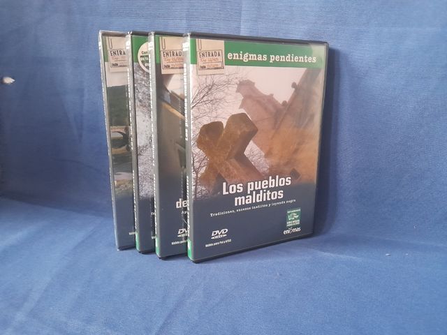 "Enigmas Pendientes" 4 DVD