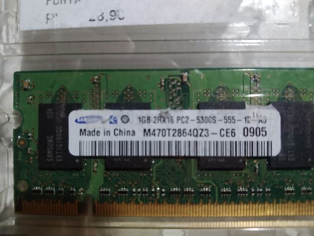 Memoria 1Gb DDR2