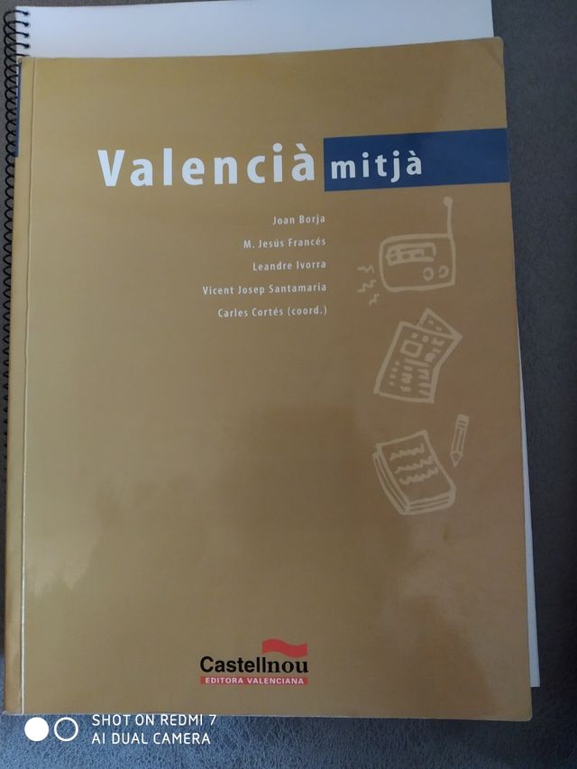 Libro Valencià mitjà