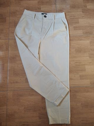 Pantalones Hombre | Bershka PantalóN AlgodóN Cargo CinturóN Arena -  Bellavista