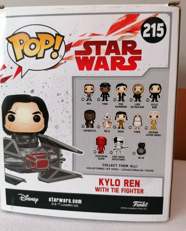 Funko Pop Kylo Ren with Tie Figther Star Wars