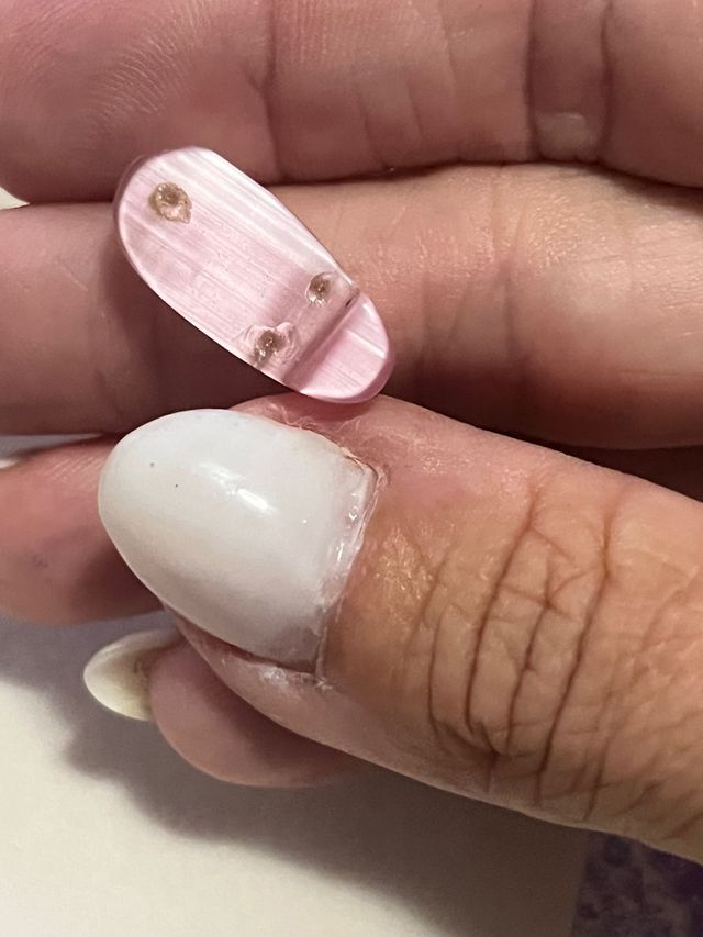 Colgante de plata chancla