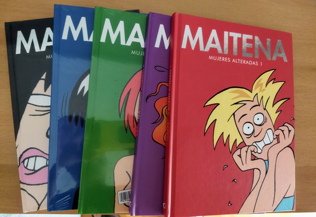 Colección de cinco libros de Maitena "Mujeres Alte