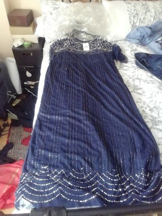 Vestido de fiesta de couchel el corte inglés 2XL+ de segunda mano por 65  EUR en Las Rozas de Madrid en WALLAPOP