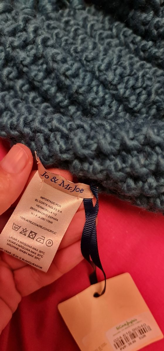 Conjunto bufanda+guantes a estrenar