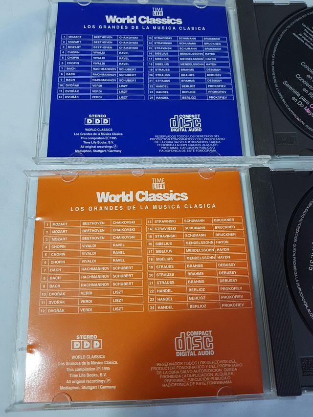 2 CD De música clásica