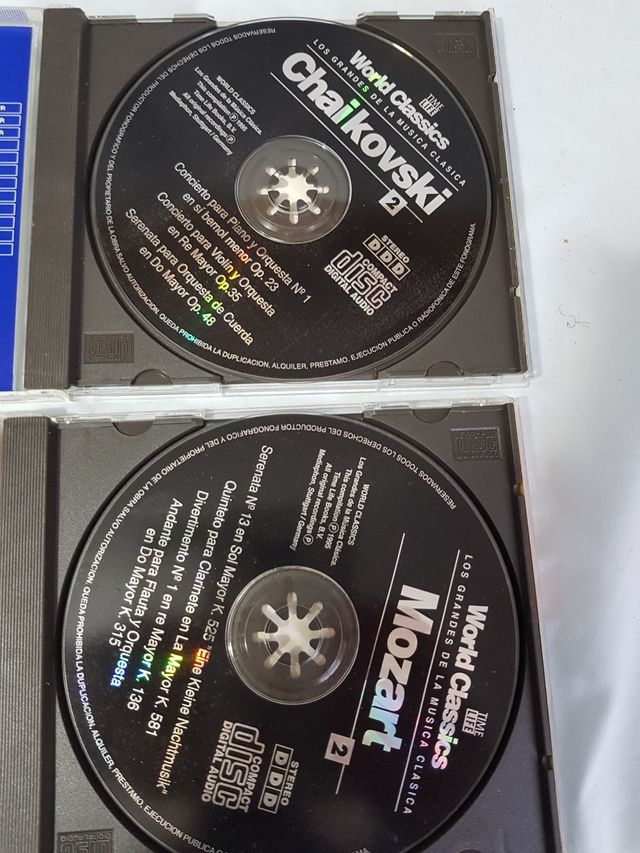 2 CD De música clásica