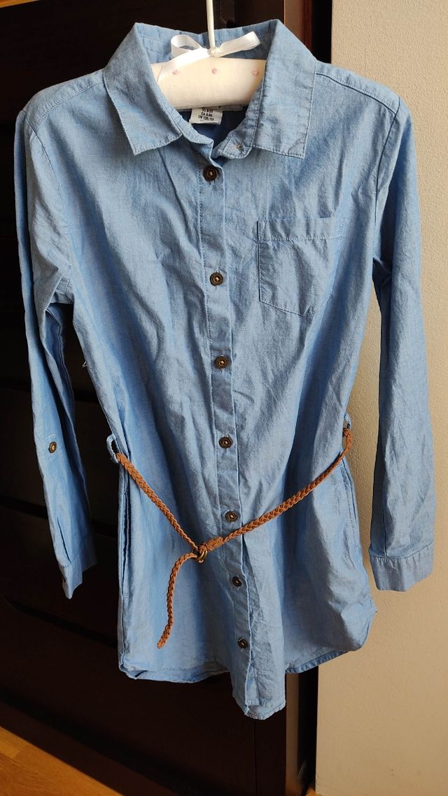 Vestido vaquero T 8/9 años