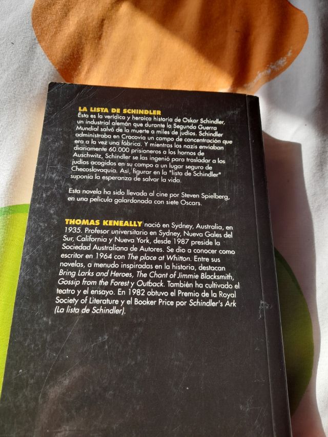 Libro La lista de Schindler