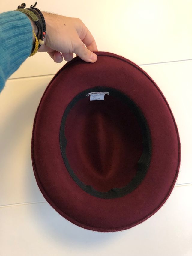 Sombrero granate Penguin unisex