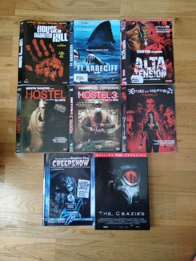 CINE TERROR DVD PELICULA