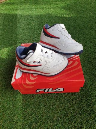 zapatos fila bebe verde