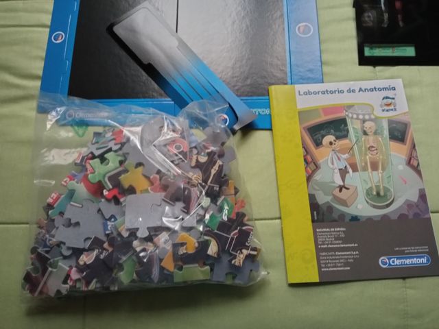 Juego educativo. Laboratorio de anatomía