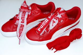 puma basket rojas