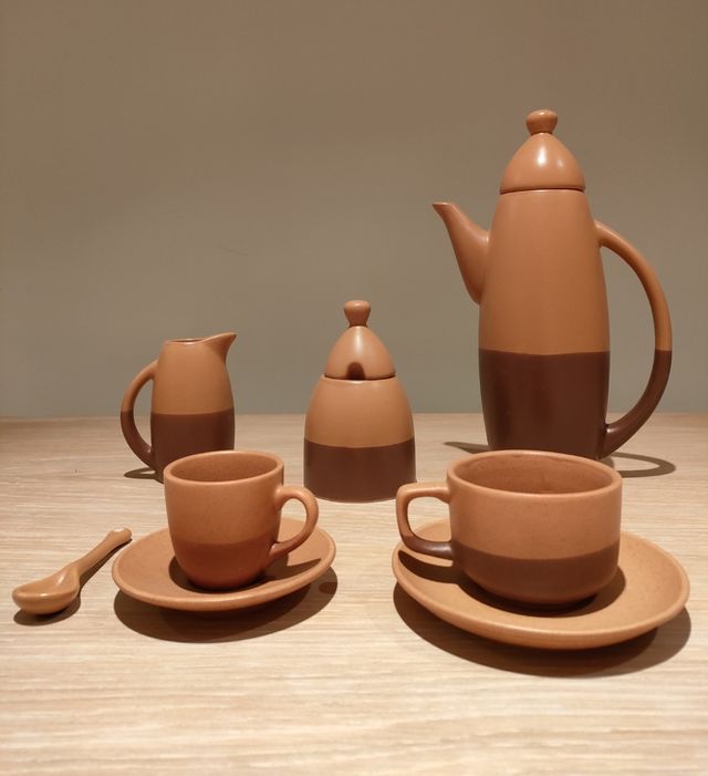 Juego de café para seis personas sin estrenar