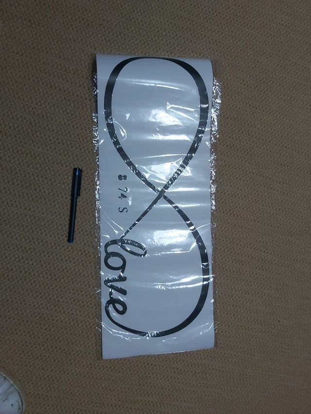 Vinilo de pared Infinito-Love