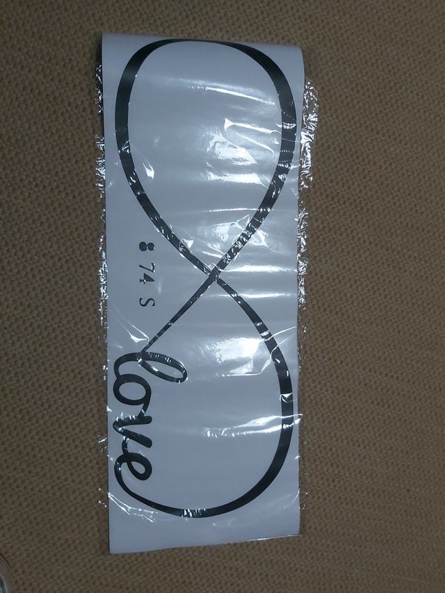 Vinilo de pared Infinito-Love