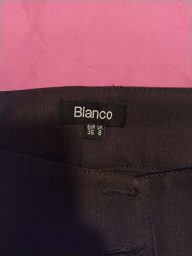 pantalón de vestir mujer antracita