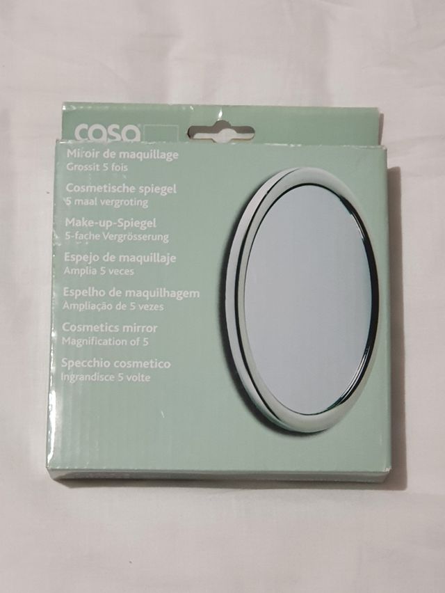 espejo con ventosa para maquillaje