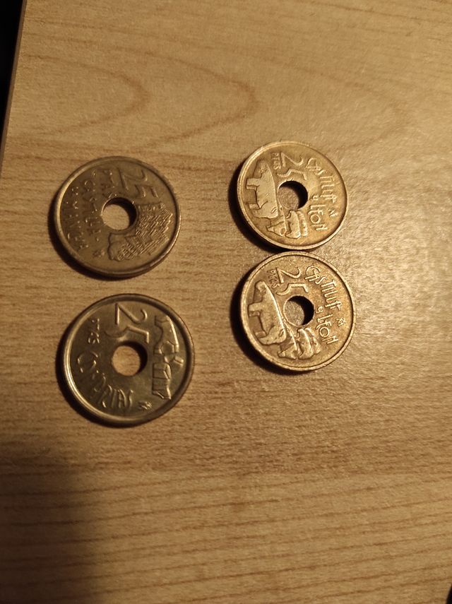 25 pesetas