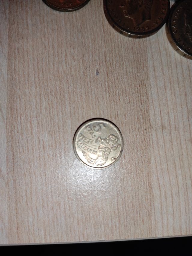 5 pesetas