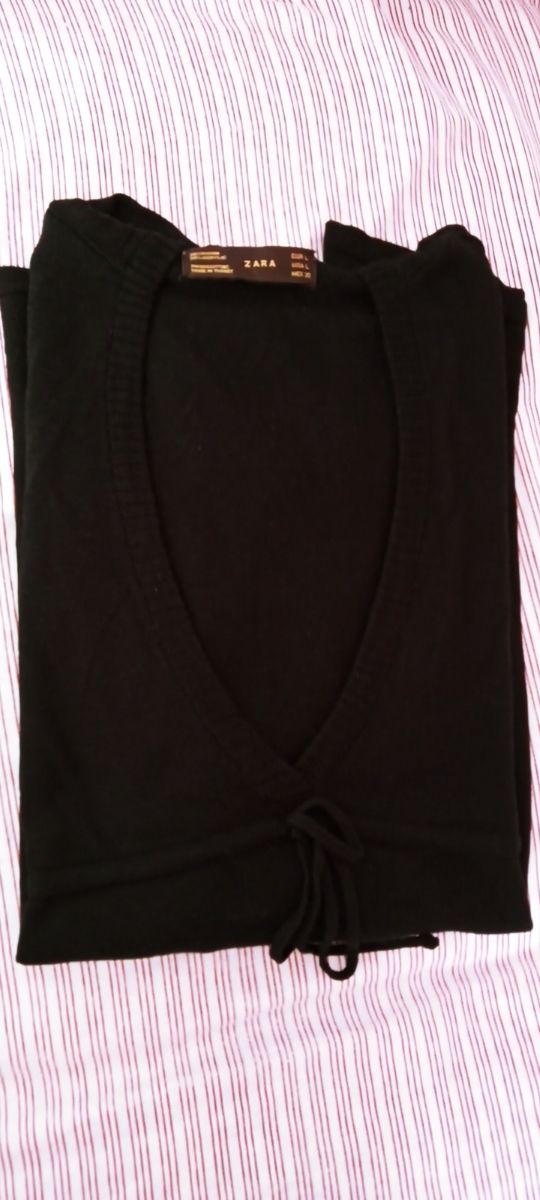 🔝 ZARA Jersey - vestido de punto 🖤