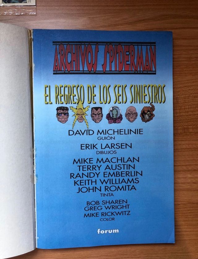 El regreso de los 6 siniestros - Spiderman