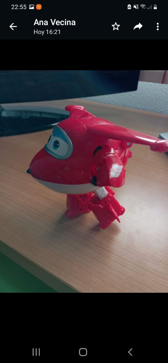 vendo juguetes de los super wings