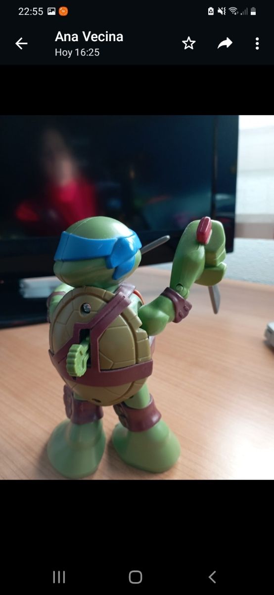 vendo juguete de las tortugas ninja