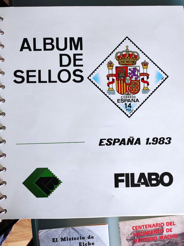 Coleccion sellos oficial filatelia de 1982 al 1997