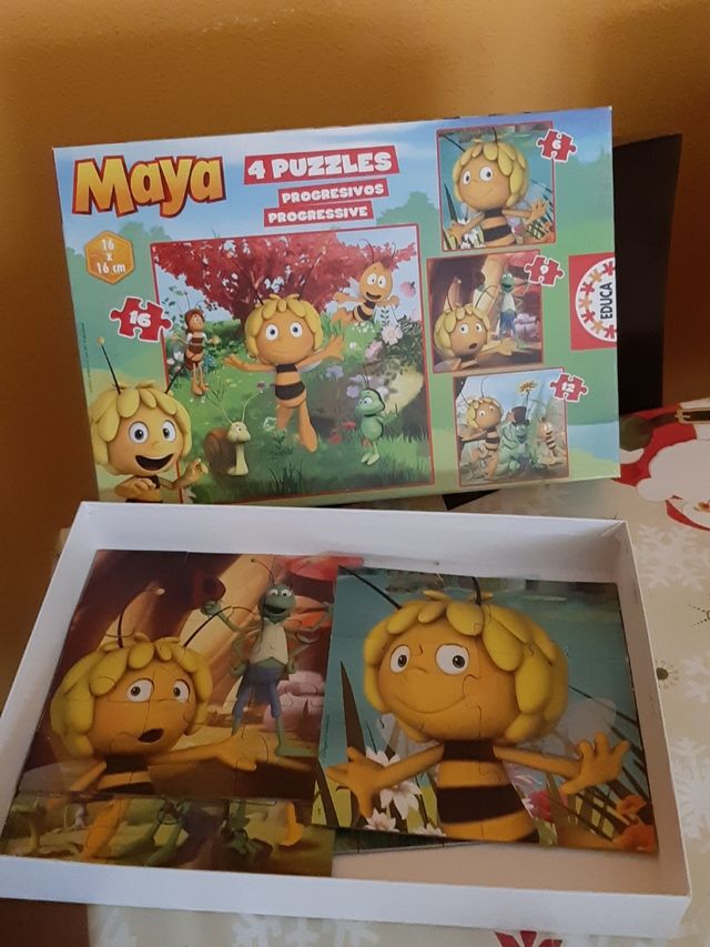 Puzzle  Progesivo Abeja Maya