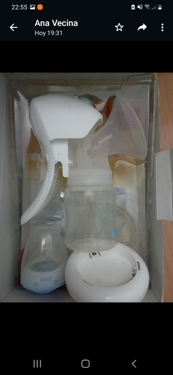 vendo extractor de leche nuk