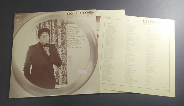 Disco Vinilo Leonard Cohen Greatest Hits