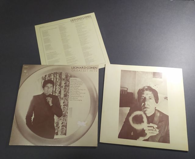 Disco Vinilo Leonard Cohen Greatest Hits