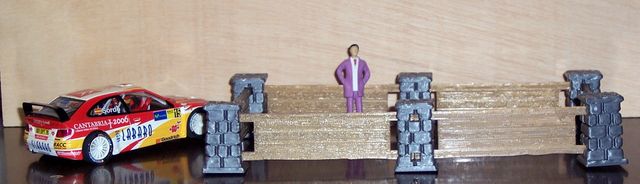 Scalextric muro valla escala 1:32, 1:43, etc