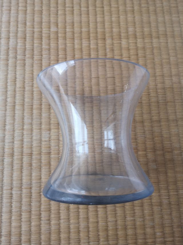 maceta de cristal para flores u orquídeas