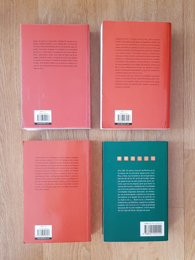 Novela histórica de Peter Berling 2 x 5 €