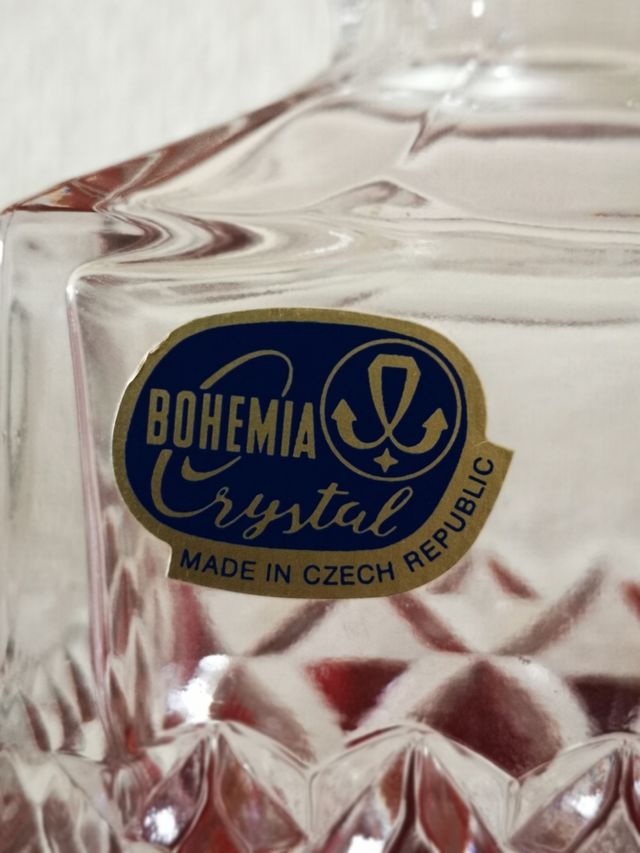 CRISTALERIA TALLADA DE BOHEMIA