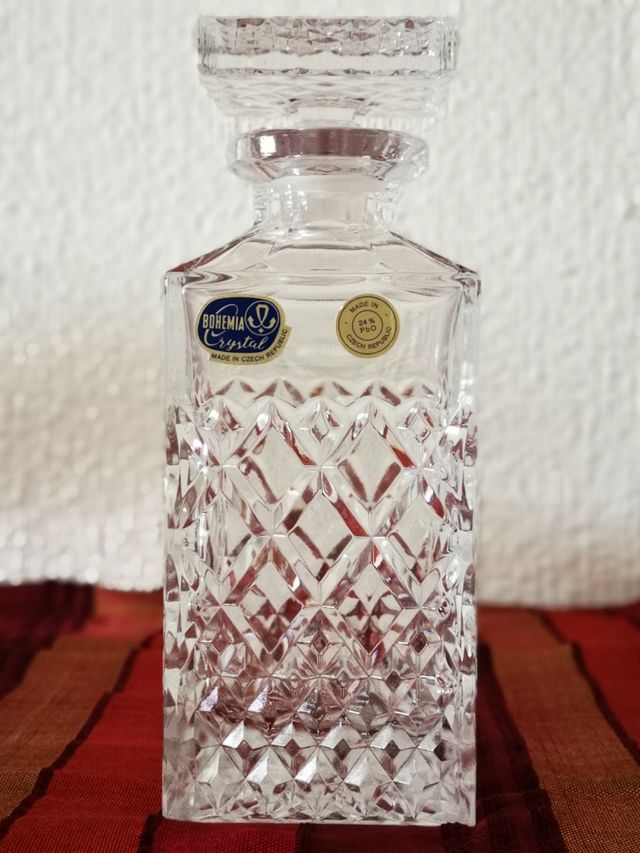 CRISTALERIA TALLADA DE BOHEMIA