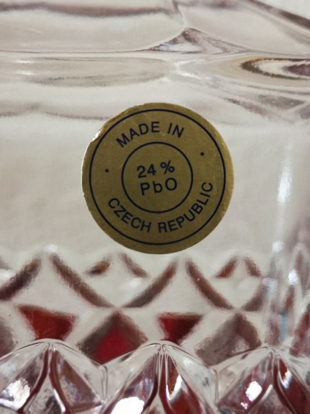 CRISTALERIA TALLADA DE BOHEMIA