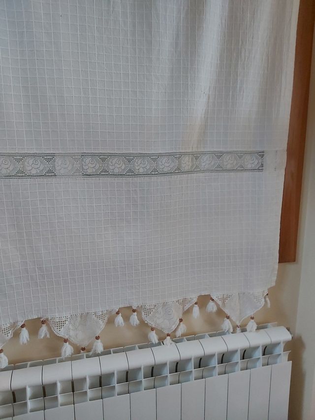 1 Cortina y 1 barra.