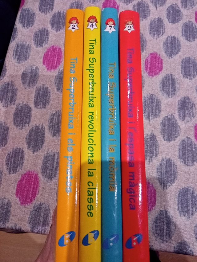 Tina supetbruixa 4 libros