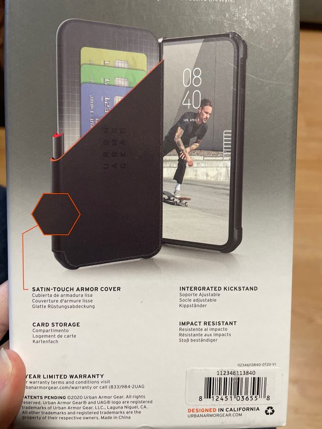 Funda UAG metrópolis iPhone 12 mini nueva