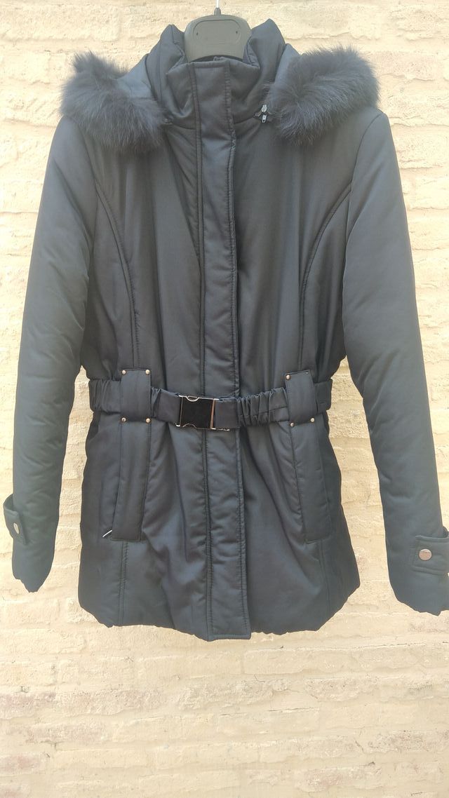 Piumino caldo donna nero