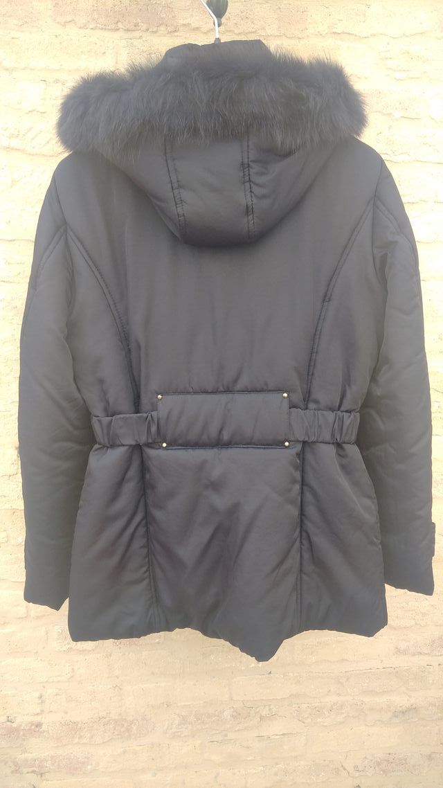 Piumino caldo donna nero